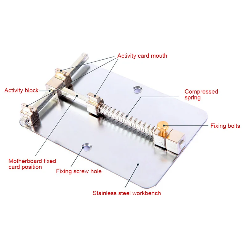 Держатель платы PCB ремонтный Инструмент платформа фиксированная поддержка зажим
