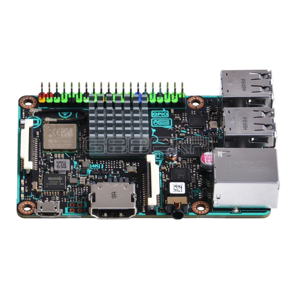 GeeekPi! Официальный ASUS SBC паяная панель RK3288 SoC 1 8 GHz 4 ядра Процессор 600 МГц Mali T764 GPU 2 GB