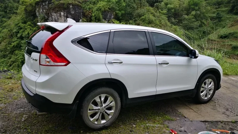 Дизайн Спойлер для Honda CRV CR-V крепкая лента стабильный АБС спойлер задние оконные крылья по грунтовке краска или черный белый цвет