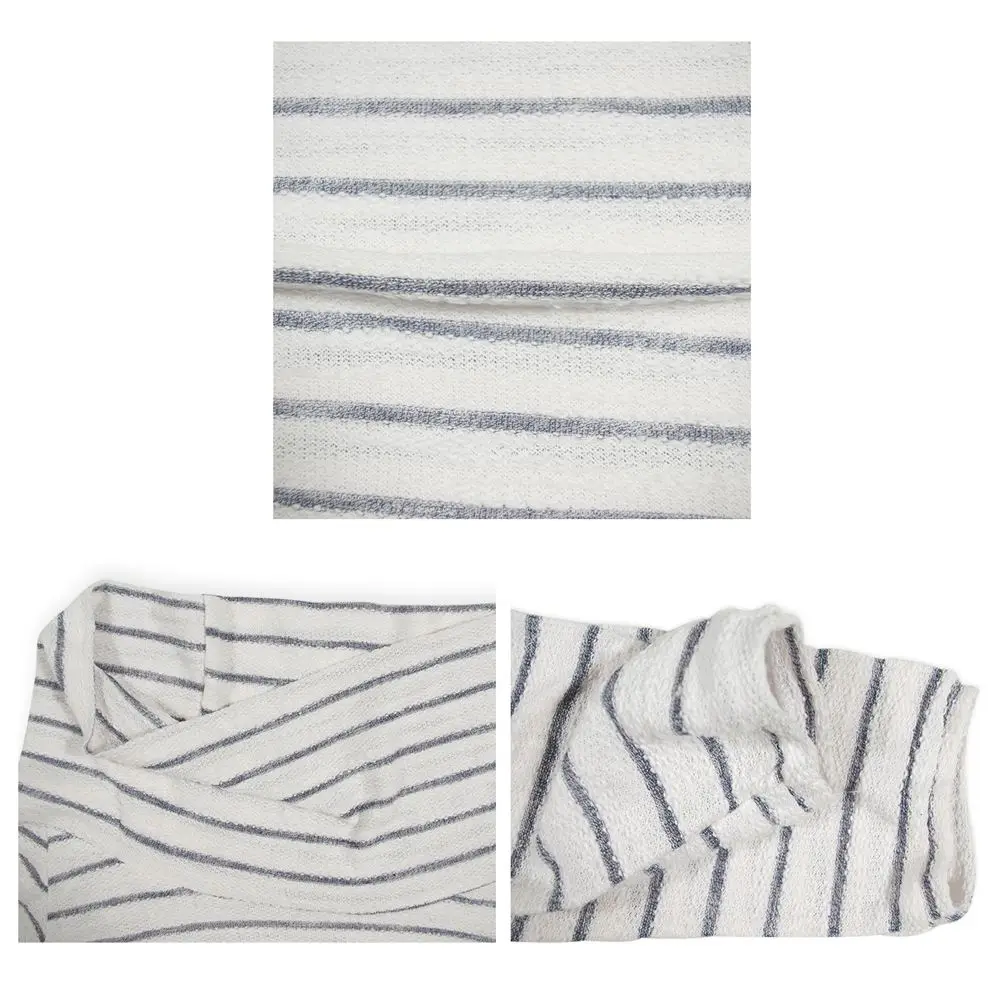 Blusas укороченный топ Для женщин женские Femme белый свитер с длинным рукавом