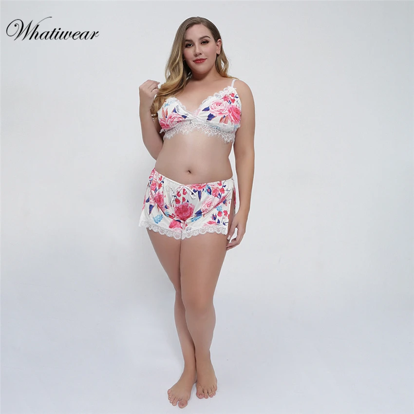 Пижама женская атласная с цветочным принтом | Женская одежда