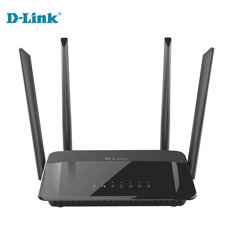 Cheap D LINK Wireless Router Wifi DIR 822 English 2.4G/5Ghz 1200Mbs Gigabit Household Wall Support Optical Fiber Home Router|d-link wireless