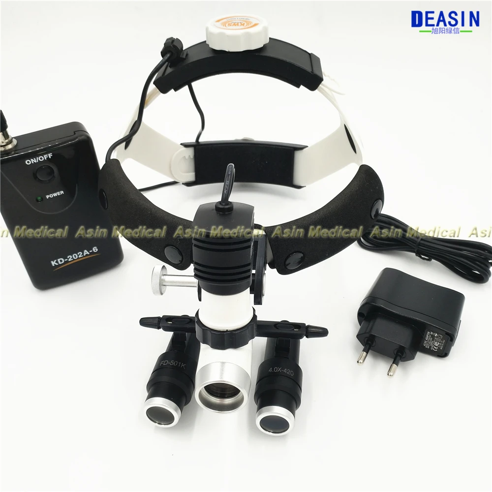 Высококачественные медицинские лупы со светодиодсветодиодный подсветкой 5 Вт