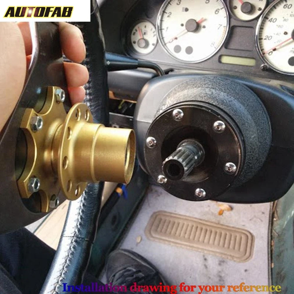 Quick Release Snap Off концентратор адаптер подходит для автомобиля спортивный руль для Honda Civic Accord S2000 Prelude CRX AF-CA0011