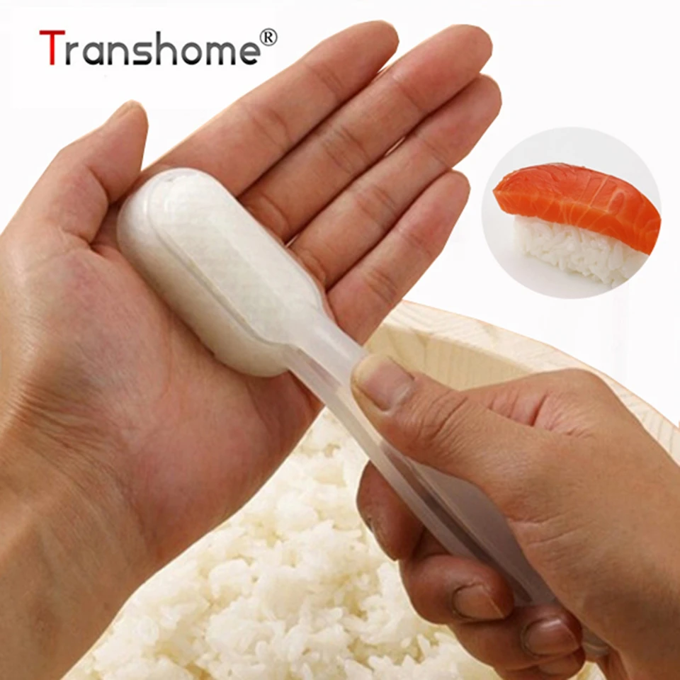 

Transhome Sushi Mold/Maker DIY Rice Ball Mold Sushi Making Tools Bento Sushi Rice Mold Kitchen Accessories Sushi Tools