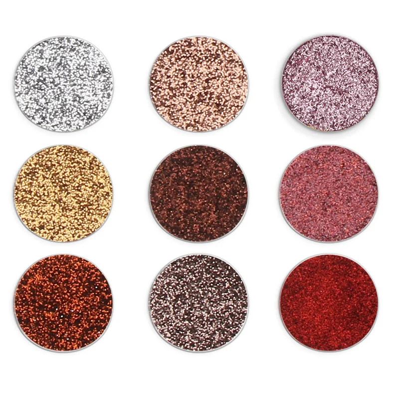 9 цветов Профессиональные мерцающие тени для век Палитра Алмазный Блеск Матовая|