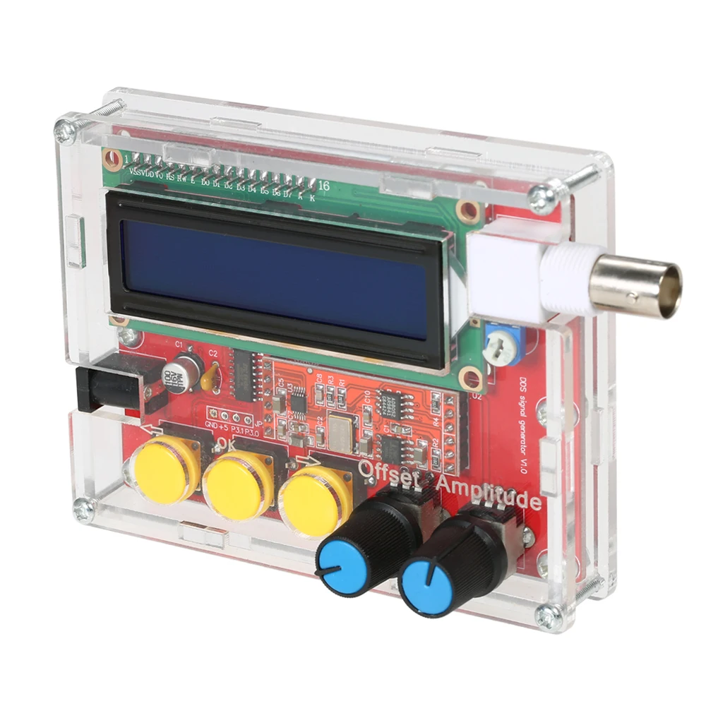Генератор сигналов DIY Kit AD9833 синусоидальный/треугольный/квадратный выход 1 ~ 10000 Гц