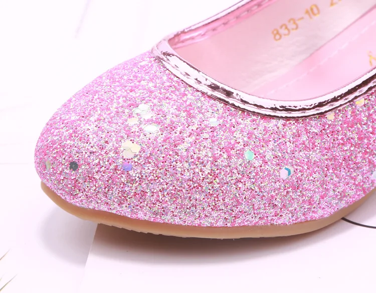 qloblo Kids Girls Wedding Shoes Children Princess Sandals High Heels Dress Shoes Shoes For Girls