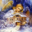 Домашний декор 5d Diy алмазная живопись Алмазная мозаика с изображением ангела's Home Алмазная вышивка крестиком