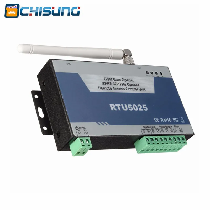 GSM ворот RTU5025 3g двери гаража открытым пульт дистанционного управления Quad диапазон датчика