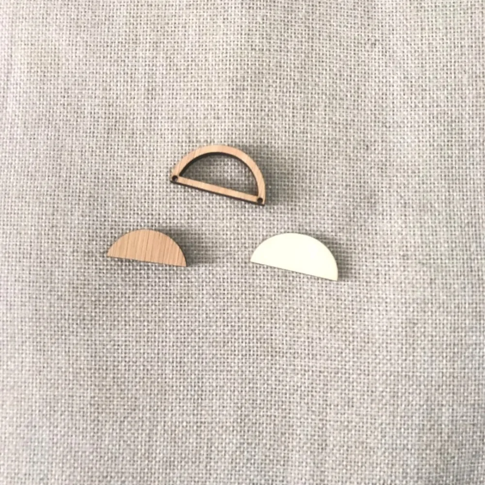 News Natural Wooden Mini Embroidery Hoop For Necklaces Or Pendants Jewelry Tiny Hoops Frame Set Diy Cross Stitch Craft Tools | Дом и сад