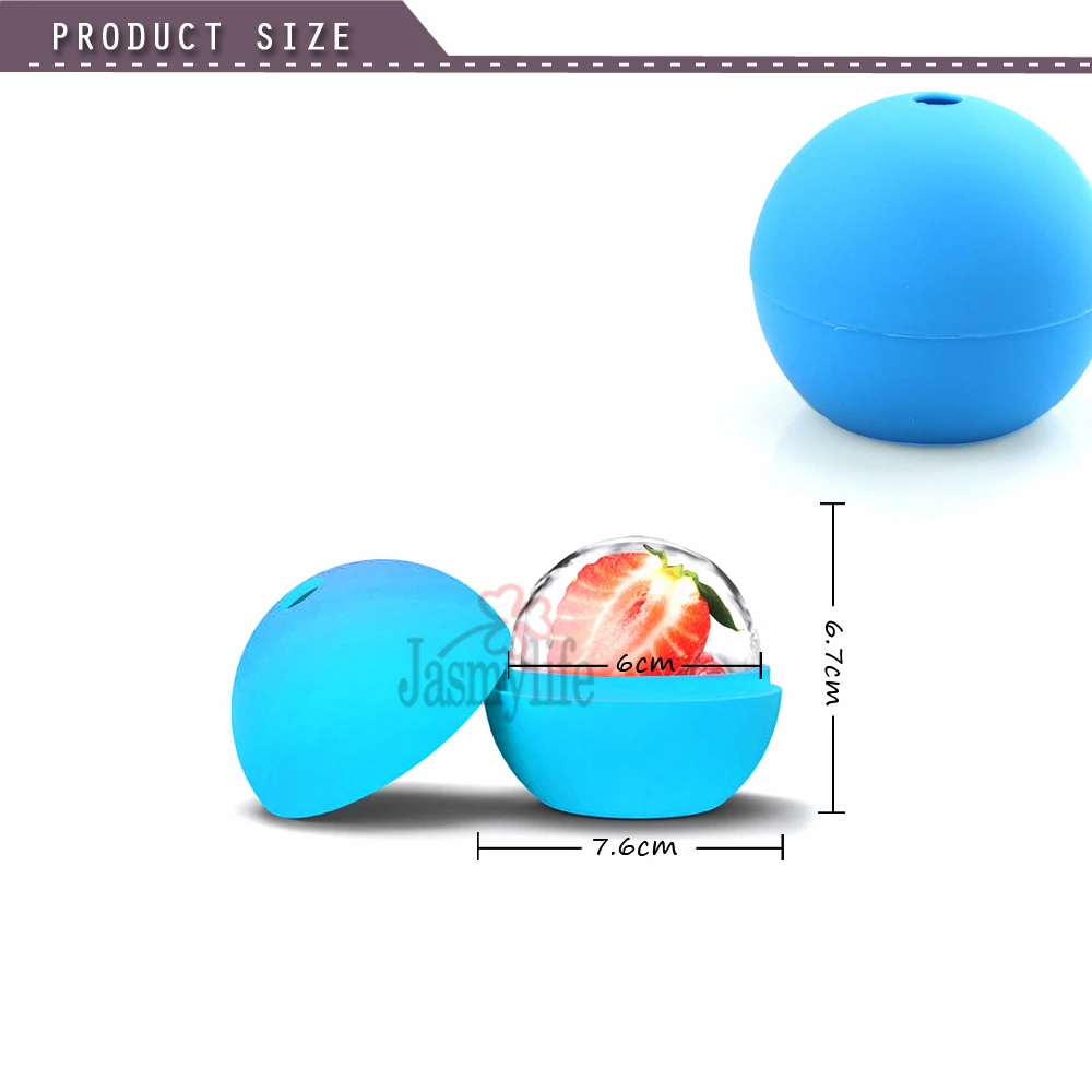 Форма для льда Коктейльная силиконовая сфера виски круглый шар лоток форма