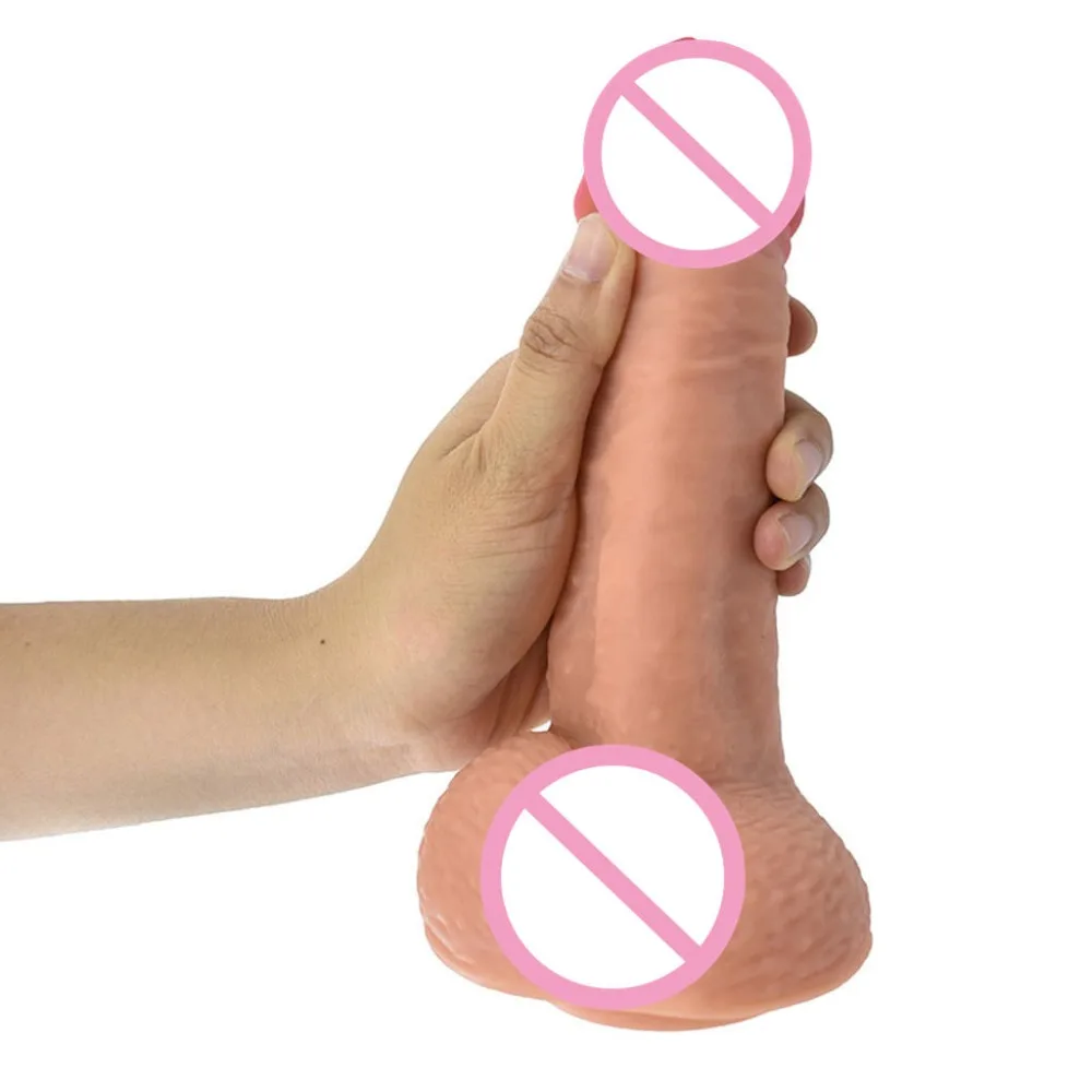 Дропшиппинг имитация Pseudopenis двухслойный жидкий силикагель мастурбатор для