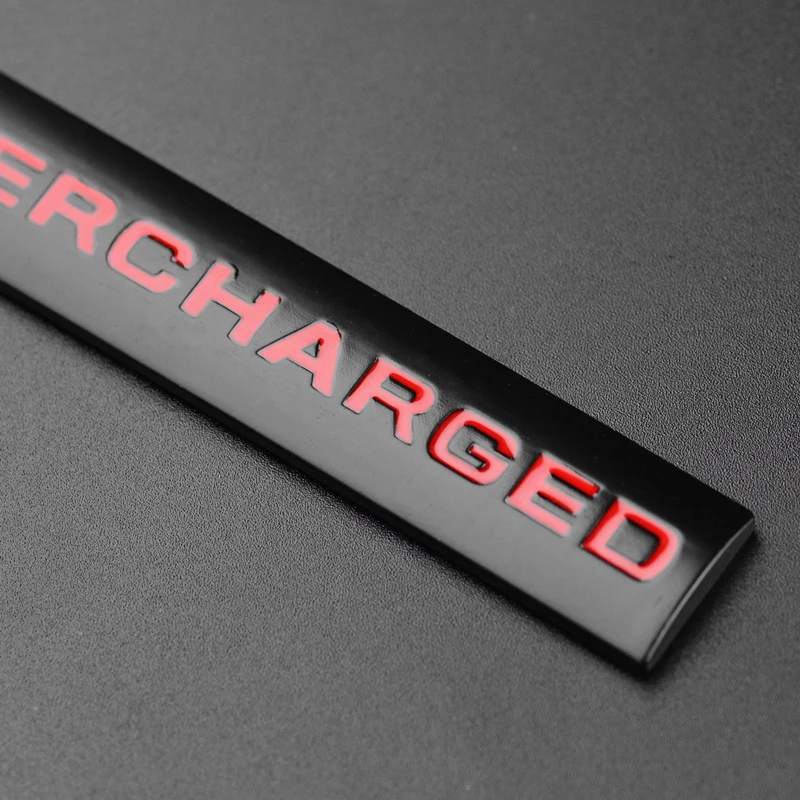 SUPERCHARGED Спортивная Автомобильная Наклейка металлическая эмблема авто значок наклейка для Supercharged Range Rover SPORT