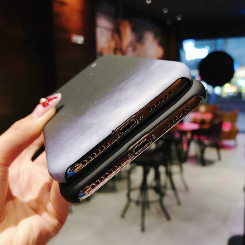 POBLU Ретро звездное небо Луна вулканических чехол для iPhone XS Max X XR 8 7 6s плюс задняя