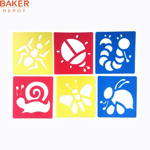 BAKER DEPOT детский Трафаретный Скрапбукинг DIY аксессуары для альбомов карт и