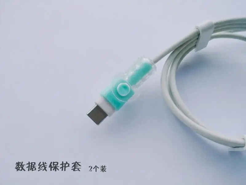 10 шт./лот защита USB кабеля красочная зарядного шнура для iPhone 8 7 6s 6 5 5s защитный