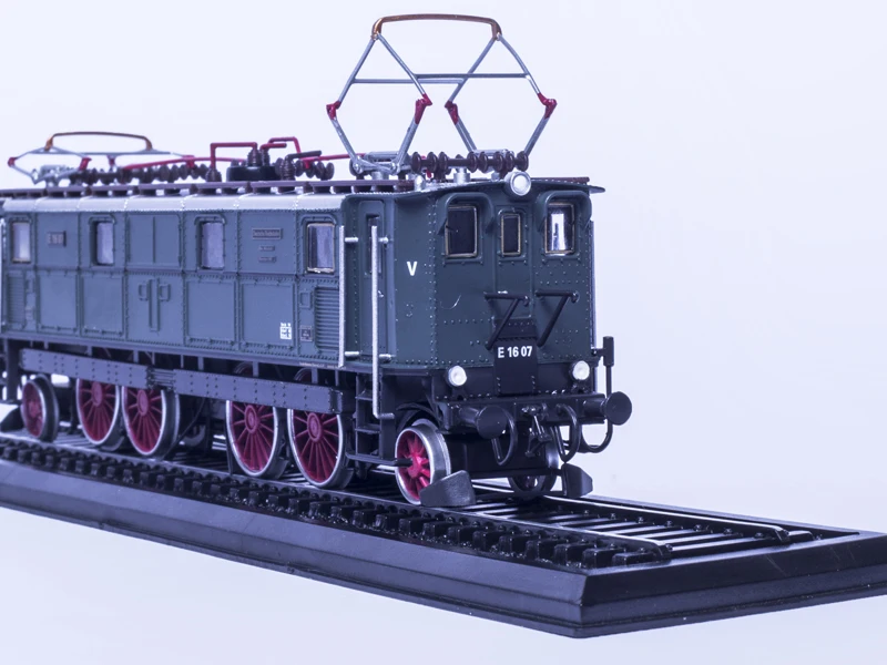Atlas 1: 87 литье под давлением ограниченная модель поезда E 16 07(1927) для подарка в идеальной коллекции игрушечный поезд