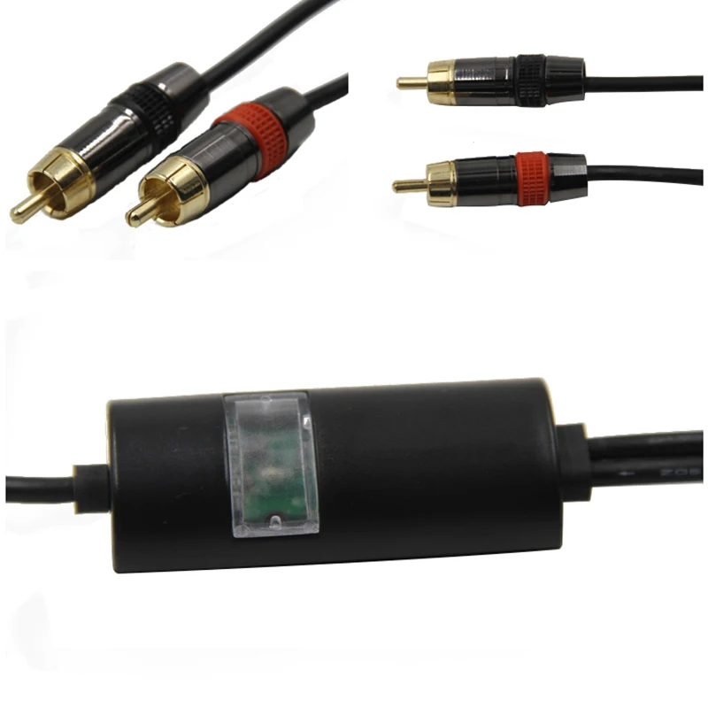 Ygctfnp ЦАП Усилители домашние аудио кабель USB к 2 RCA стерео Sound Connect Высокое качество