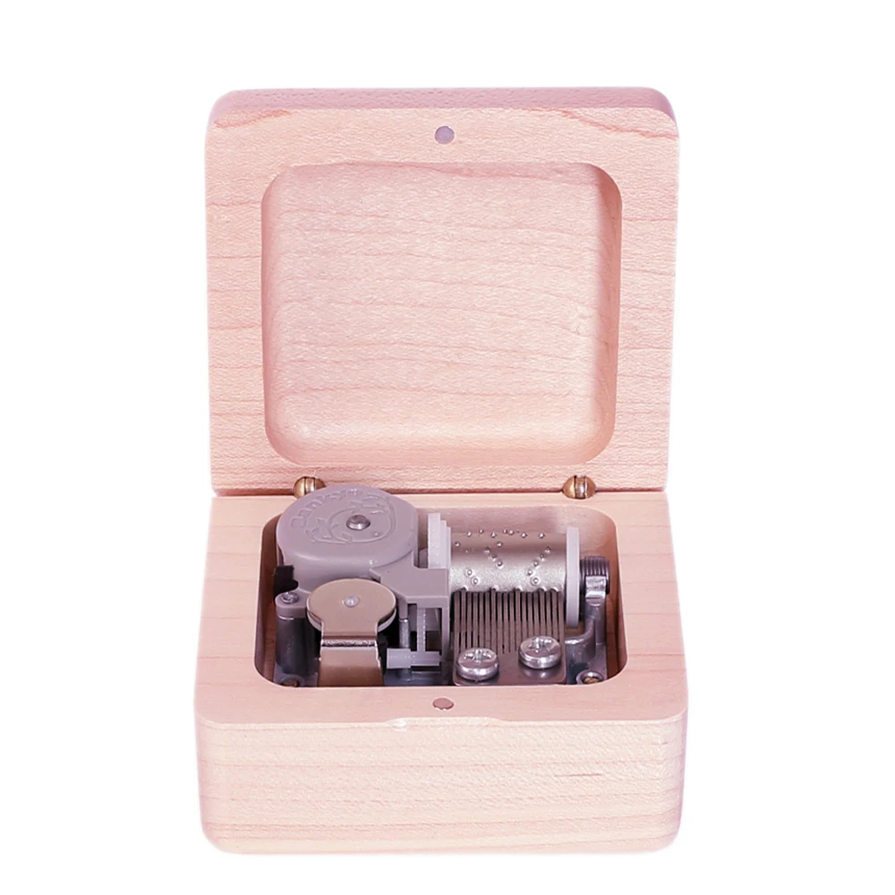 ROSIKING деревянная музыкальная шкатулка ручной работы подарок на день рождения