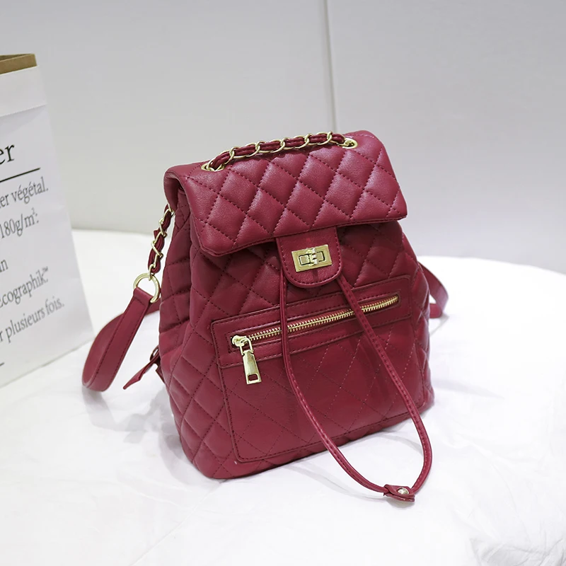 Женский рюкзак Модный повседневный из искусственной кожи сумка на плечо