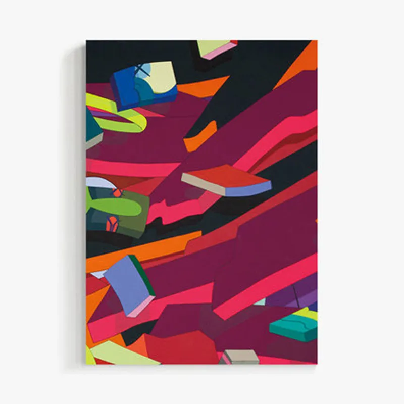 60x90cm Граффити абстракция настенные картины абстракция уличное искусство творческая спальня дома гостиная современный декор M740 - Цвет: 60x90cm