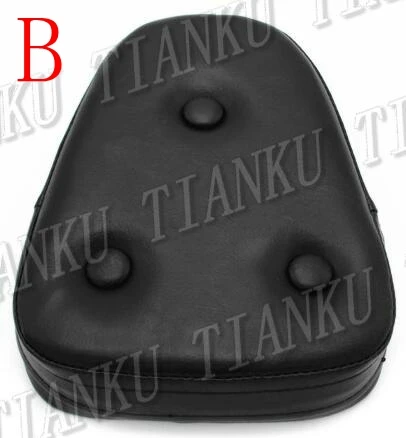 Новинка Черная Кожаная подушка для спинки Kawasaki Vulcan Classic VN 400 VN500 VN800 900 1200 1500 1600 2000