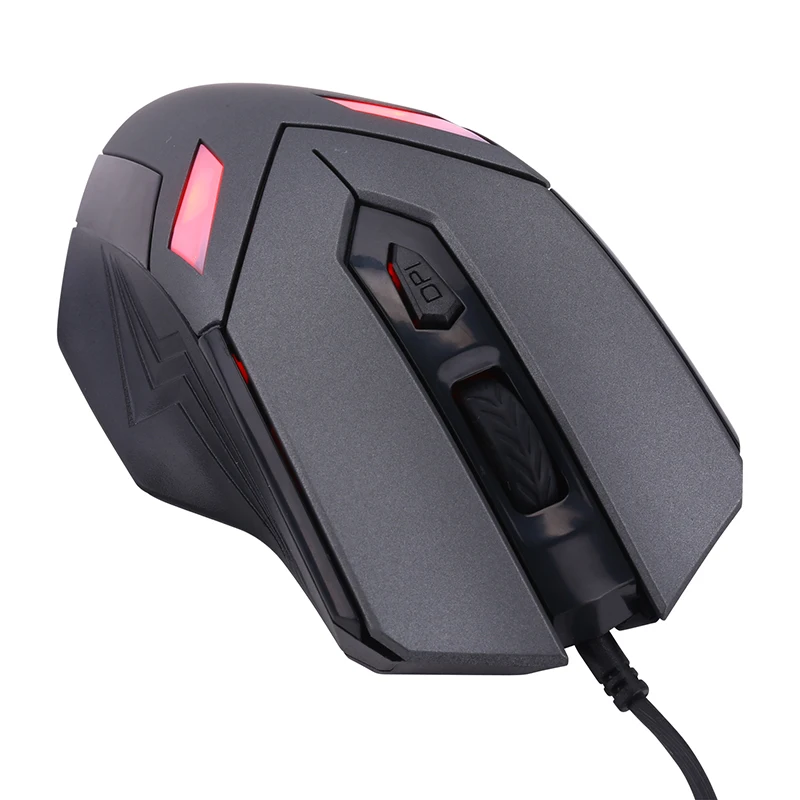 Проводная игровая мышь USB 2400 dpi, 6 кнопок, светодиодный, профессиональная оптическая профессиональная мышь, геймерские Компьютерные Мыши для ПК, ноутбука, игровые мыши