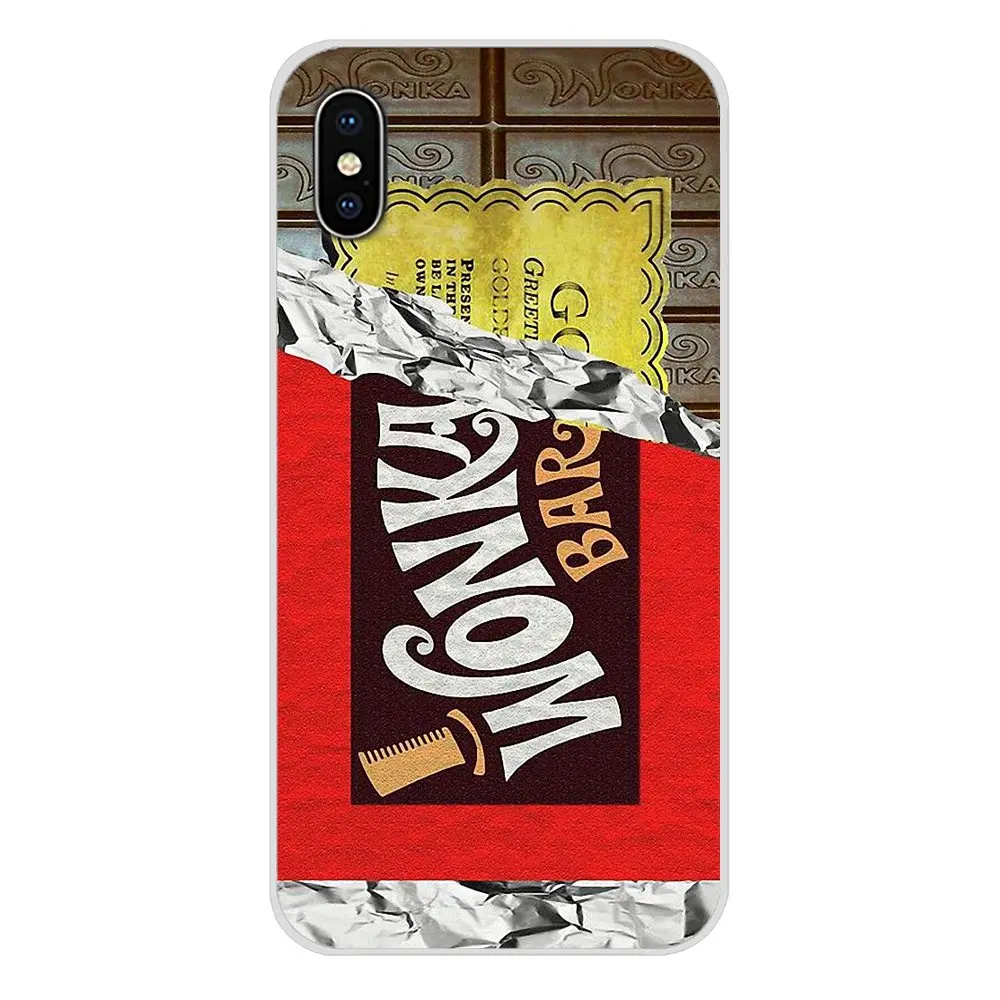 Аленка бар с изображением шоколада wonka для Huawei P8 9 Lite Nova 2i 3i GR3 Y6 Pro Y7 Y8 Y9 Prime 2017 2018 2019