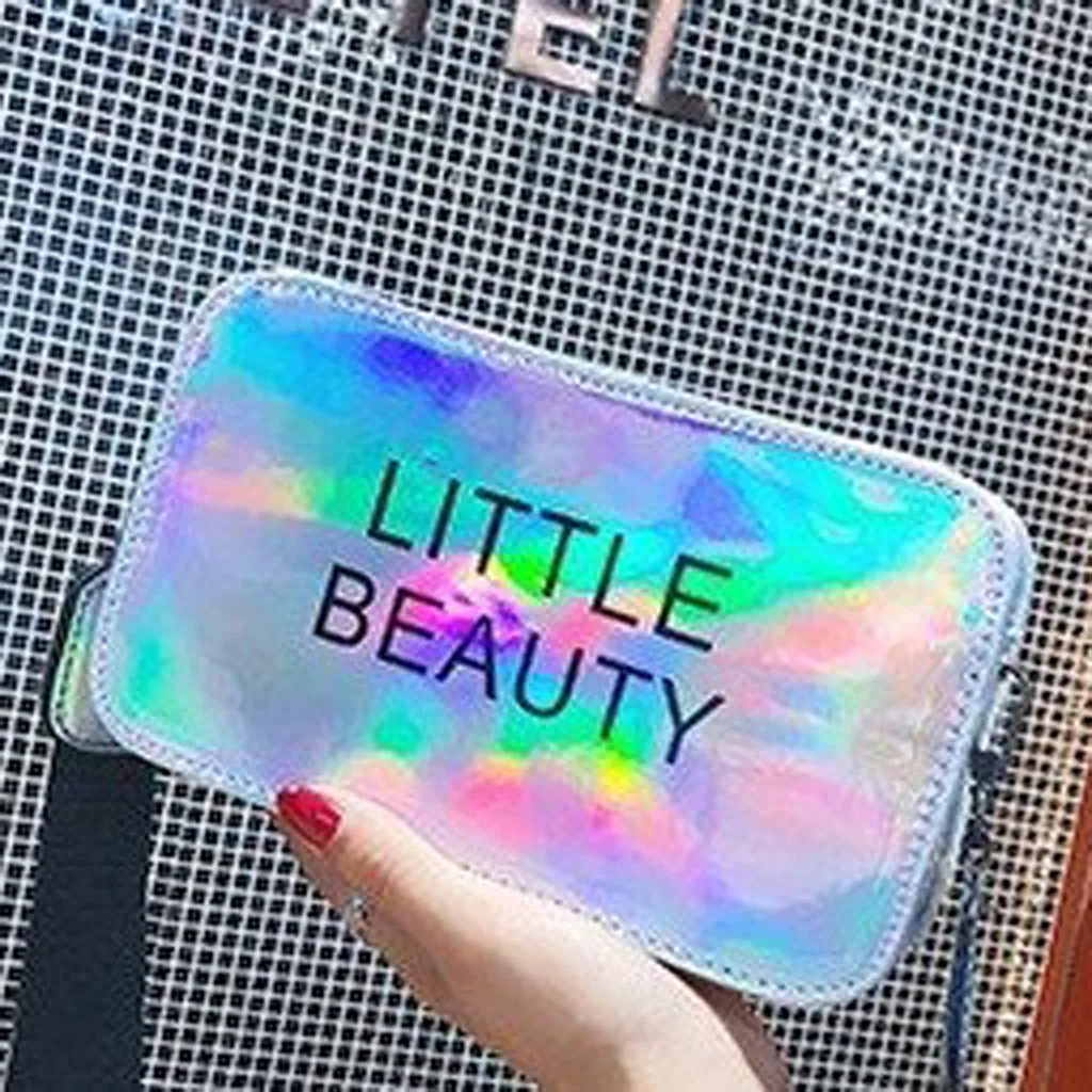 Женская Новинка 2019 модная сумка на плечо с заклепками Прозрачная женская через