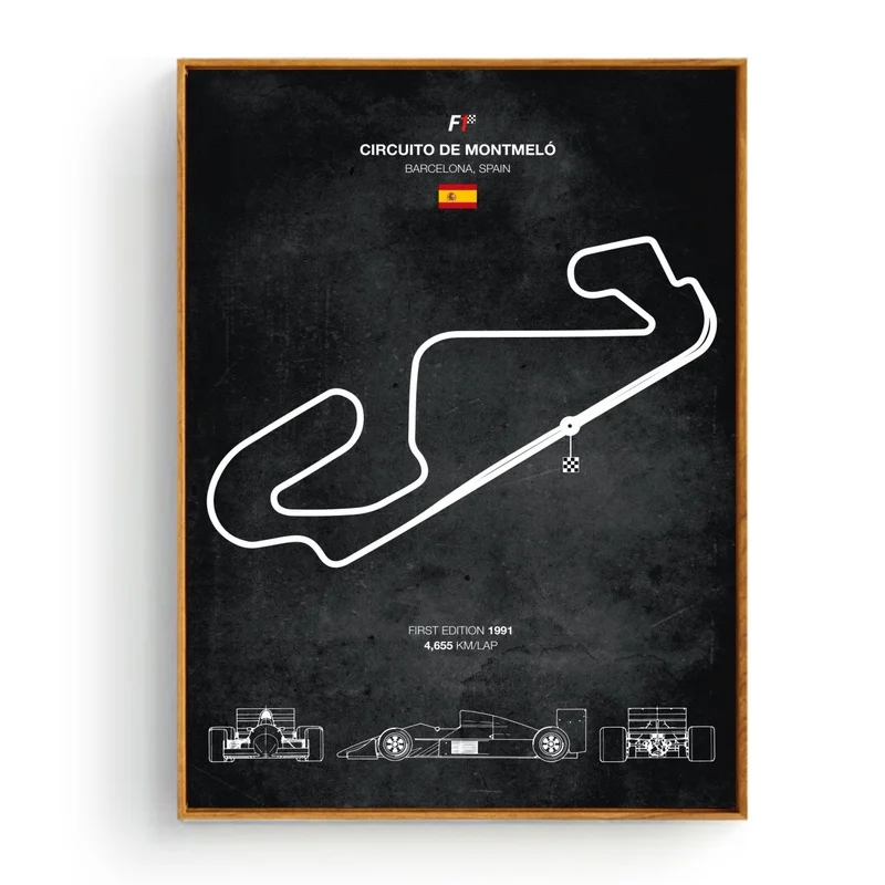 F1 схемы художественный холст постер картина стена для комнаты домашний декор |