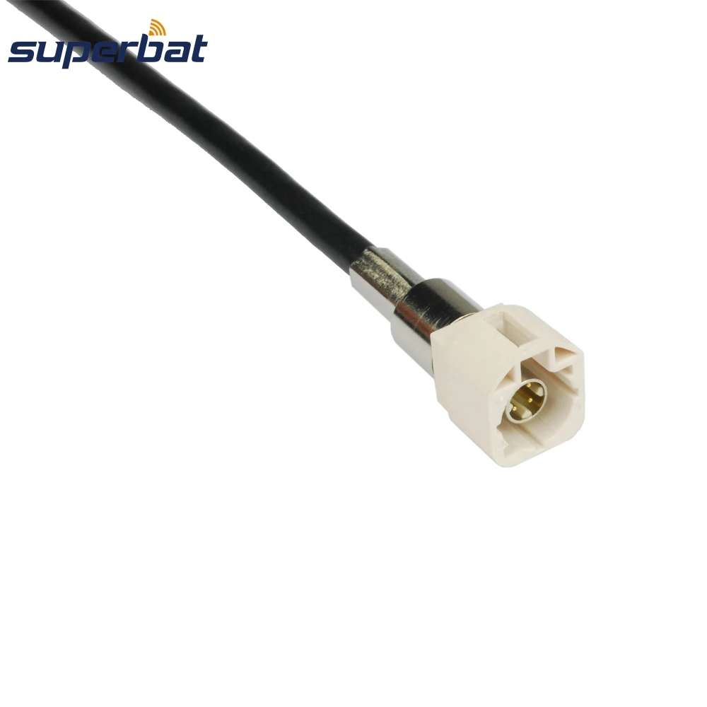 Кабель Superbat HSD в сборе Fakra B прямоугольный разъем для кодирования прямой штекер Dacar