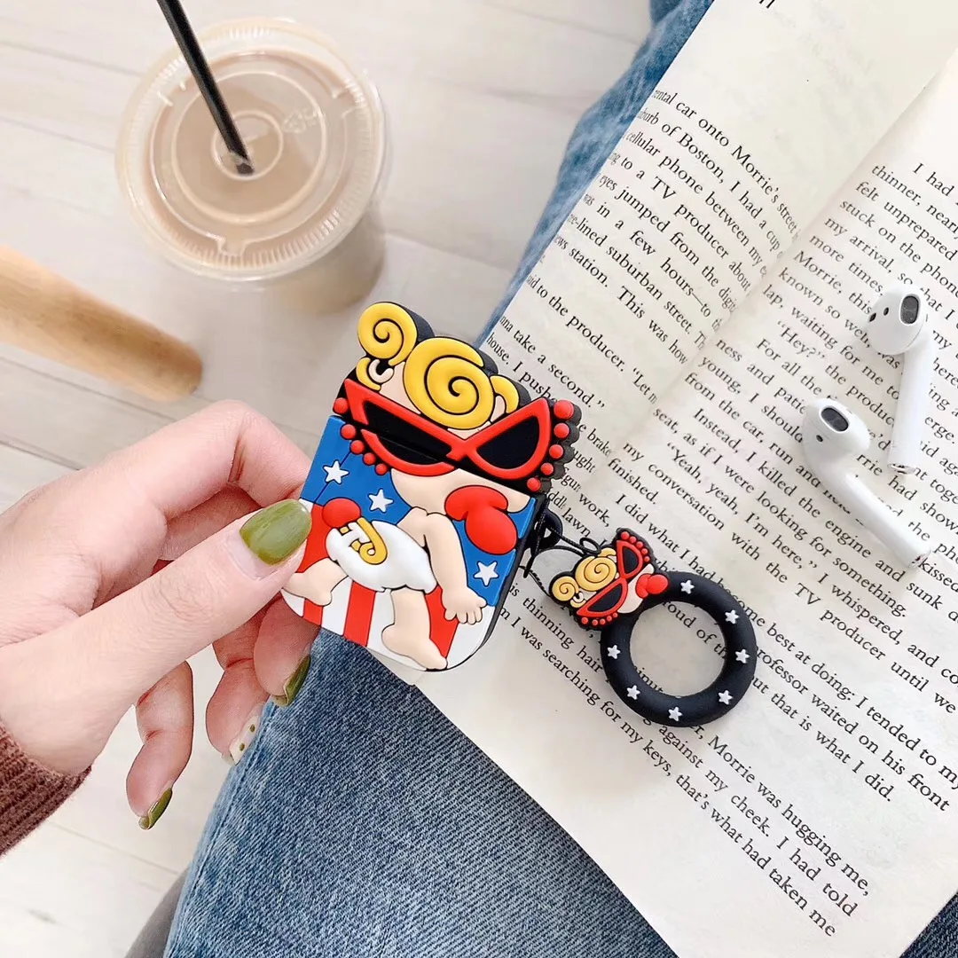 Япония милый ребенок истерика мини кукла наушники бренд чехол для Apple Airpods 1 2