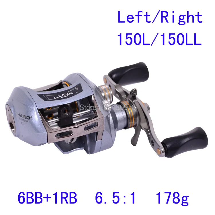 Рыболовная катушка Haibo LUNA150L LUNA150LL 6 5: 1 178 г|reel|frame liftframe |