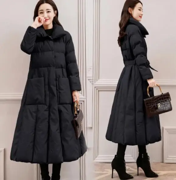Пуховик женский длинная теплая зимняя парка YP1249|Женские пуховики| |