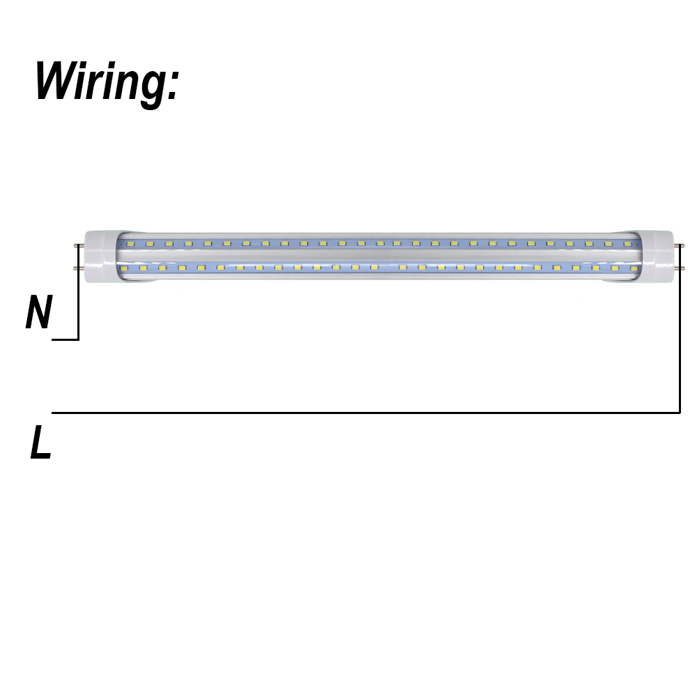 2 50 в упаковке светодиодные трубчатые лампы 2/3/4/5/6 футов|led tube|t8 g13g13 t8 |