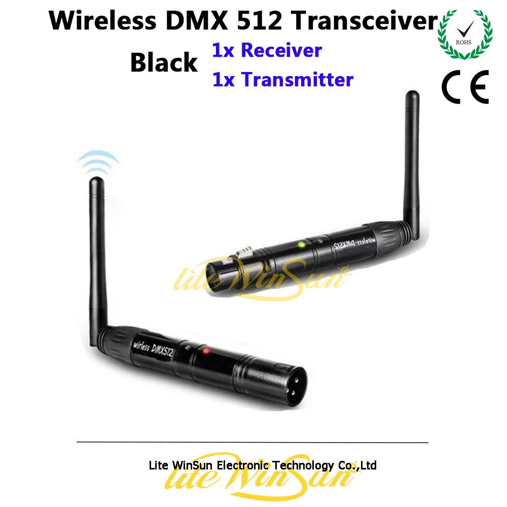 Litewinsune хорошее качество DMX512 беспроводная ручка для DMX освещения сцены и консоли