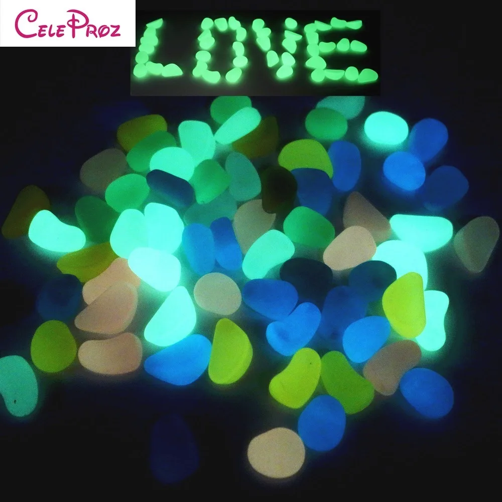 10 шт. светящийся искусственный камешек аквариумный камень для аквариума