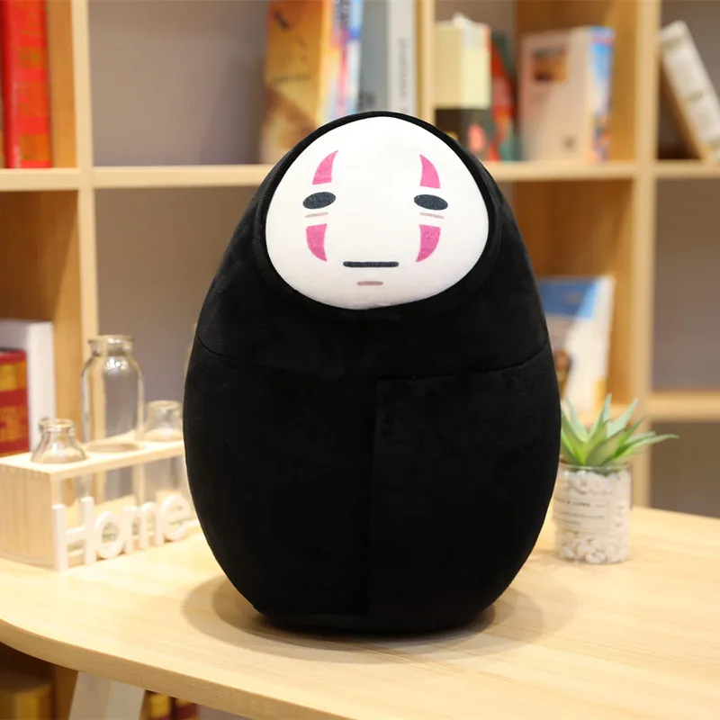 purple toy Забавные Унесенные призраками Безликий человек без лица Плюшевые игрушки без лица призрак каонаси мягкая u-образная Подушка креативный подарок для девочек Дети - Цвет: purple toy