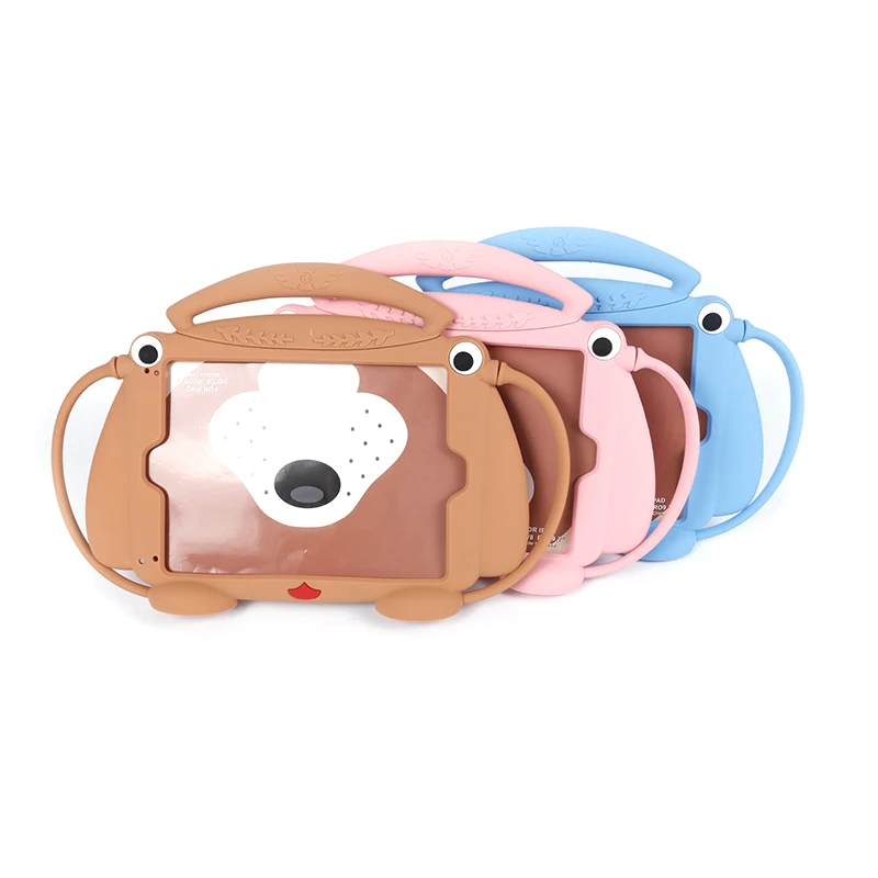 

Silicone Cartoon Puppy Case For iPad mini 1 2 3 4 5 Kid friendly Carry for iPad mini 5 4 Shockproof Washable Tablet Case Shell