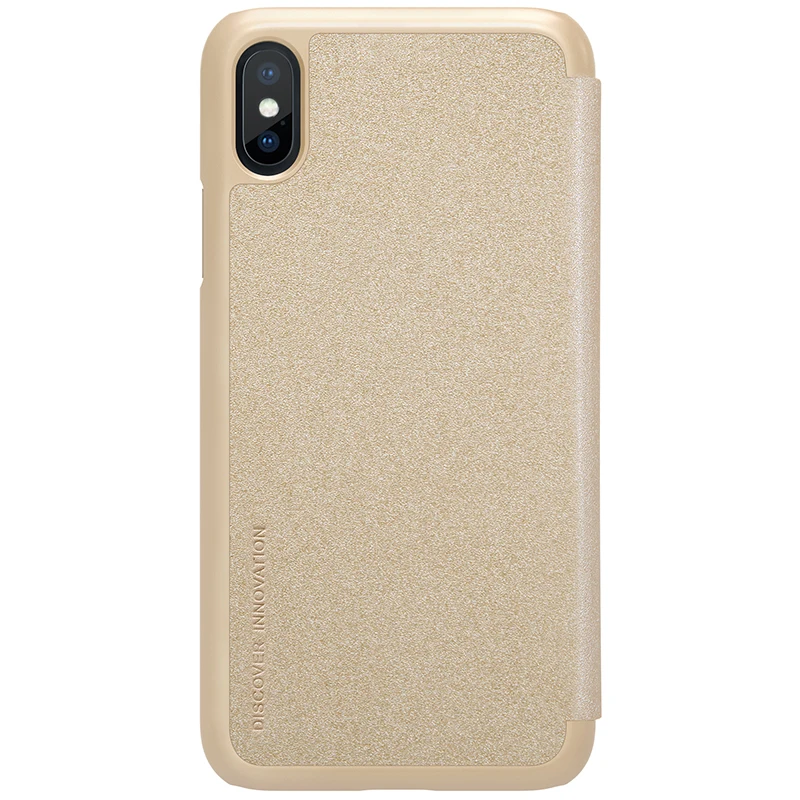 Чехол для iPhone 10 Nillkin Марка антидетонационных Full Screen Protector установлены флип чехол