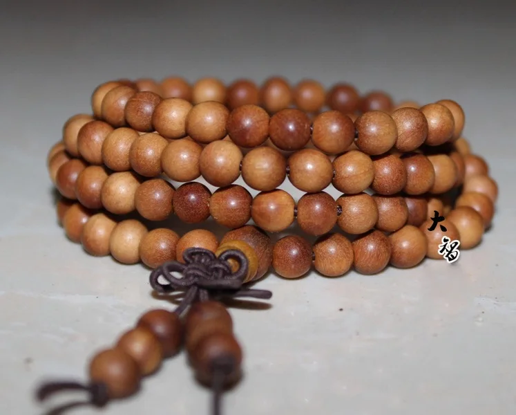 108 mala beads ожерелье ручная работа искусственные деревянные бусины ожерелья с