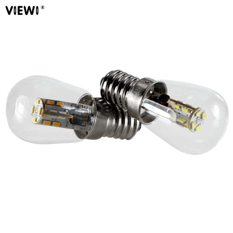 Ampoule led e14 12 24 вольт 2 Вт T26 лампа для кукурузы прозрачная оболочка В 220 Е 14 кухонная