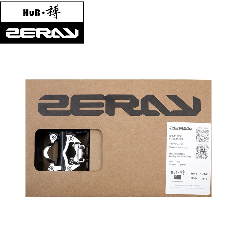 ZERAY ZP-101Z mtb pedales велосипед mtb Плоские Педали с клитом совместимы для Shimano герметичные подшипники педали