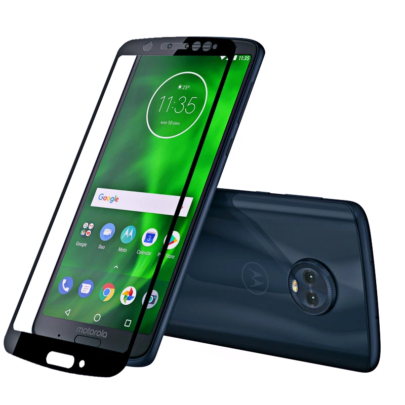 Полноэкранная Защитная пленка для Motorola Moto P30note/play из закаленного стекла Z2 force X4 X E5