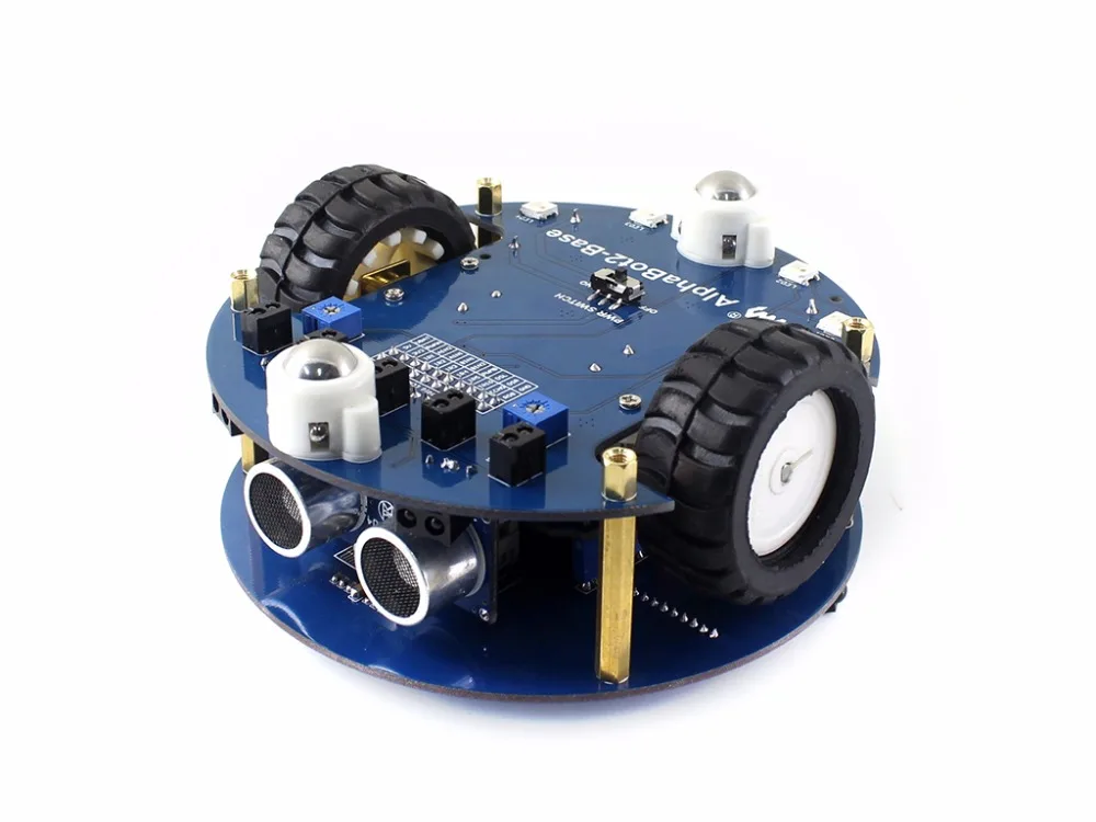 AlphaBot2 Ar робот строительный комплект для UNO PLUS + Ультразвуковой датчик препятствий