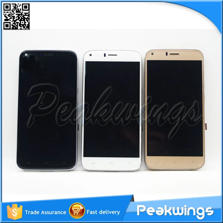 ЖК дисплей для Umi Diamond X с сенсорным экраном в сборе рамкой секундная стрелка