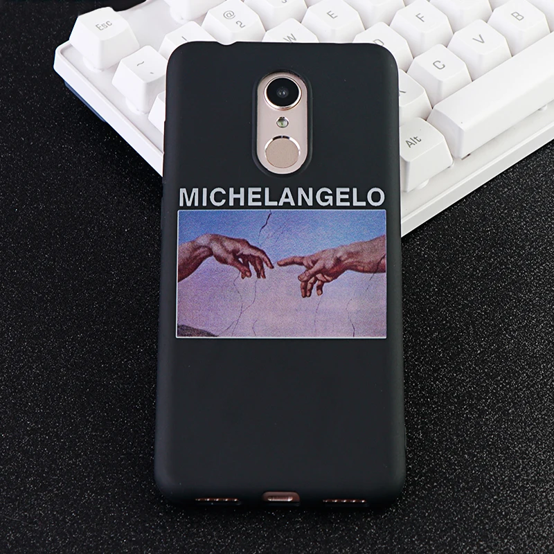 Cell Phone Case for Xiaomi Redmi Note 6 MIX 2 3 S 8 SE Youth Max 4x 5 A Pro Art Matte Cases Soft TPU Silicone Cover Accessories | Мобильные
