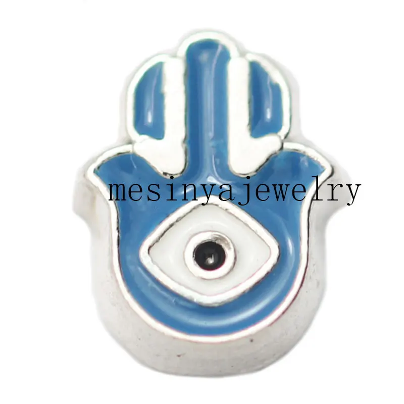 10 шт. подвески hamsa для стеклянного медальона|floating charms|charm hamsacharms floating |