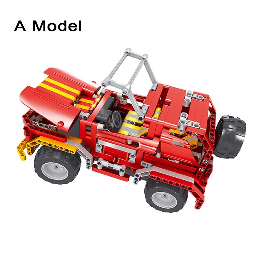 Technic конструктор машинка с дистанционным управлением трансформирует джип в